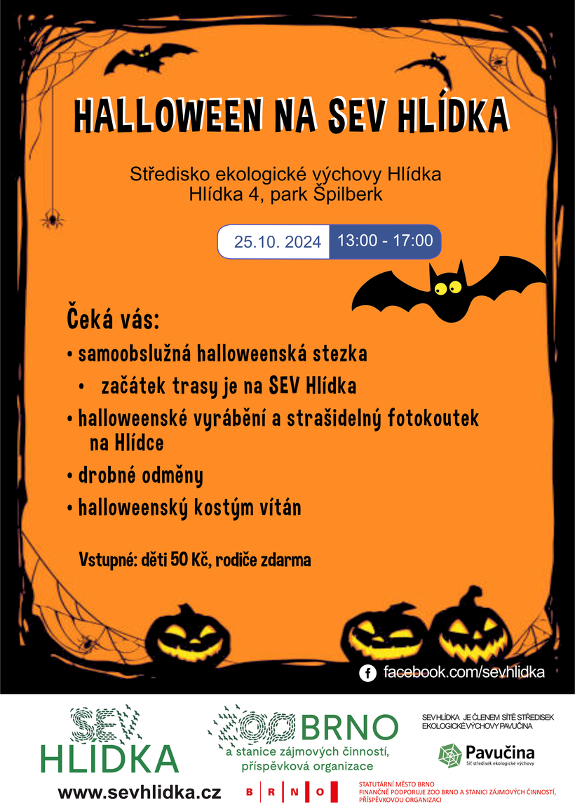 Halloweenská akce na Hlídce 2024